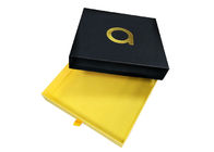 Juwelen Glijdend Document Vakje, Met de hand gemaakt Dia Open Vakjes Gouden het Stempelen Embleemontwerp leverancier