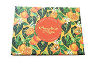 Van de Douane de Stijve Dozen van de chocoladegift Decoratieve Kartonnen GLB Bovenkant van de het Patroonhoed leverancier