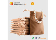 De gevoelige Halsband Populaire Bescherming van de Zakkenjuwelen van Drawstring van het Verpakkingsfluweel leverancier