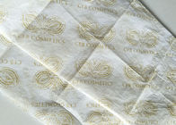 Gouden Aangepaste het Papieren zakdoekje Vlotte Witte Kleur van de Embleemkledingstuk Gedrukte Gift leverancier