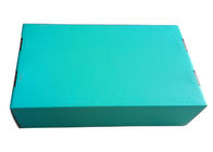 Druk Blauw Document Giftvakje Lint/Schuimtussenvoegsel voor Schoenen Verpakking leverancier