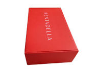 Luxe Rood Document Giftvakje, Golf Verpakkend Vakje voor Hoeden/Decoratieverpakking leverancier
