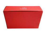 Luxe Rood Document Giftvakje, Golf Verpakkend Vakje voor Hoeden/Decoratieverpakking leverancier