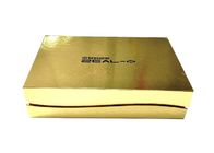 Karton Magnetische Boek Gestalte gegeven Vakje Glanzende Gouden Document Haaruitbreiding Verpakking leverancier