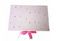 De roze Verpakkende Dozen van de Kleurengift, de Dozen die van de Douanegift voor Meisjeskleding verpakken leverancier