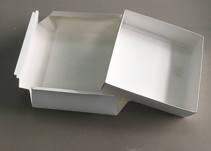 Witte Stijve Kartonnen van de de Dooshoed van de Giftkaart van het de Verpakkingsdeksel Hoogste Vierkante Opvouwbaar leverancier