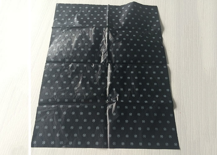Grootte en Kleuren stelt de Zwarte het Embleemdruk van het Douane Bulkpapieren zakdoekje voor Kerstmis voor leverancier