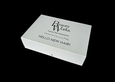 China Wit Karton die Giftdozen, Giftdoos met Deksel voor de Opslag van de Haaruitbreiding vouwen fabriek