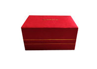Het mooie Vierkante Document Giftvakje Kleine Pak van Luxejuwelen voor Oorring/Trouwring leverancier